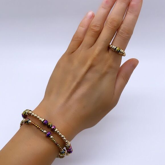 NWT Wool + Pepper Co. Matching Jewelry Set (3) - Picture 4 of 6